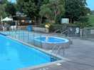 Outdoor pool area