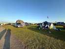 Tents practically on top of each other.