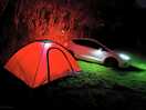While camping you can park your car near tent. fabulous.