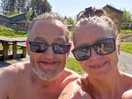 Us enjoying the weather