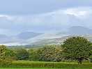 View of snowdonia from our pitch on a glorious sunny evening!