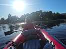 River kayak was peaceful and enjoyable