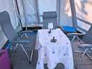 Inside awning