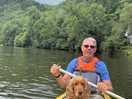 Canoeing on dordogne river