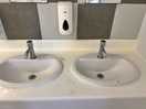 All sinks were dirty