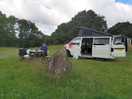 The campsite.