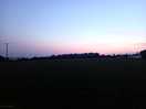 View from martha's down evening
