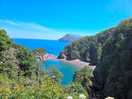 Just as you join the coastal path from the campsite