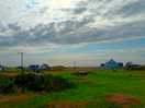 Looking towards the beach from the site