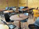 Outside area of cafe