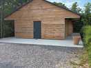 Shower/toilet block