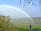 Beautiful rainbow we saw on our first morning