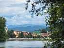 Sesto calande from riverside walk