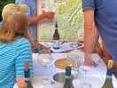 Winetasting at the farm with wonderful and talented giorgio!