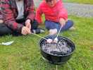 We was allowed a bbq to have smores