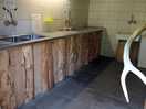 Communal wash-up area