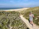 Beautiful beach 5 min walk from our pitch