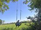 Kids swing