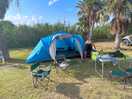 Questa è il tipo di postazione per le tende disponibile nel camping.