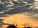 Big sky at dusk