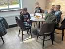 Plenty to do for the children, crafts and easter egg hunt