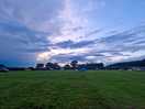 Campsite in the evening