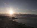 Sunset at trefor beach