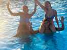 La piscina está super bien