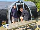 Outside pod