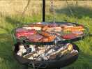 Bbq with food from the onsite shop