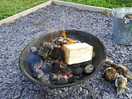 Firepit nice on evening