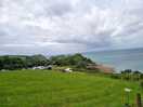 Lush landscape all around the campsite
