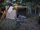 Perfectly secluded pitches..