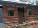 Front of the hut