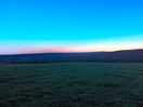 Sunset from the tent