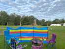 The view from the tent