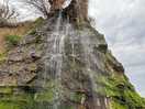 Beach waterfall