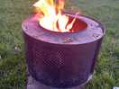 Lovely fire pit for the evening.