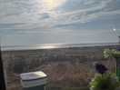 View from front window of caravan