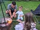 Toasting marshmallows
