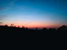 Sunset.