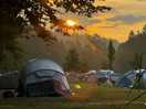 Hajnal az eco campingben