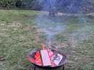 Fire pit provided