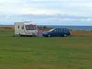 Pitch with scenic views.