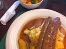 Food from local pub