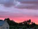 Beautiful sunset before 5 hr rain onslaught !