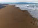 Not a soul about. towards haverigg.