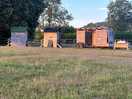 Compost toilets.