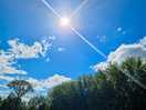 Sun came out