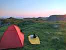 View from tent pitch